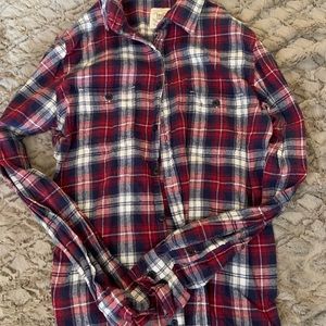 Mens flannel button up